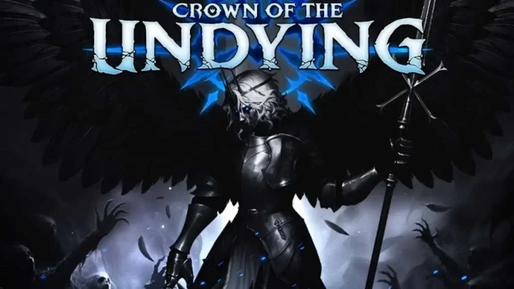 Crown of the Undying سلاٹ گیم کا ایک منظر جس میں تاریک فنتاسی تھیم دکھایا گیا ہے۔