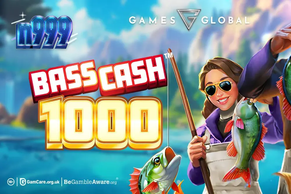 Bass Cash 1000 سلاٹ گیم کا ایک منظر